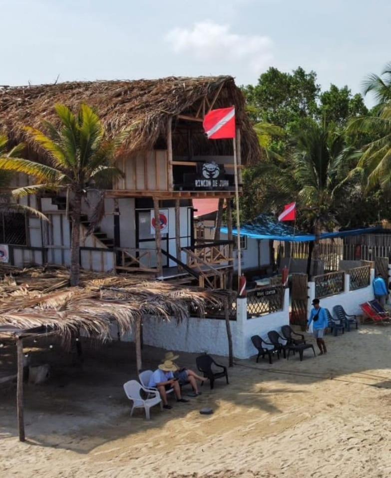 Hostal Punta Cangrejo San Onofre Exterior foto