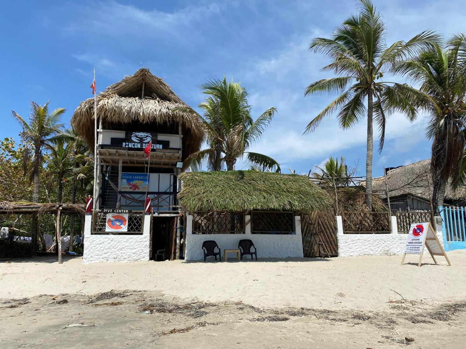 Hostal Punta Cangrejo San Onofre Exterior foto