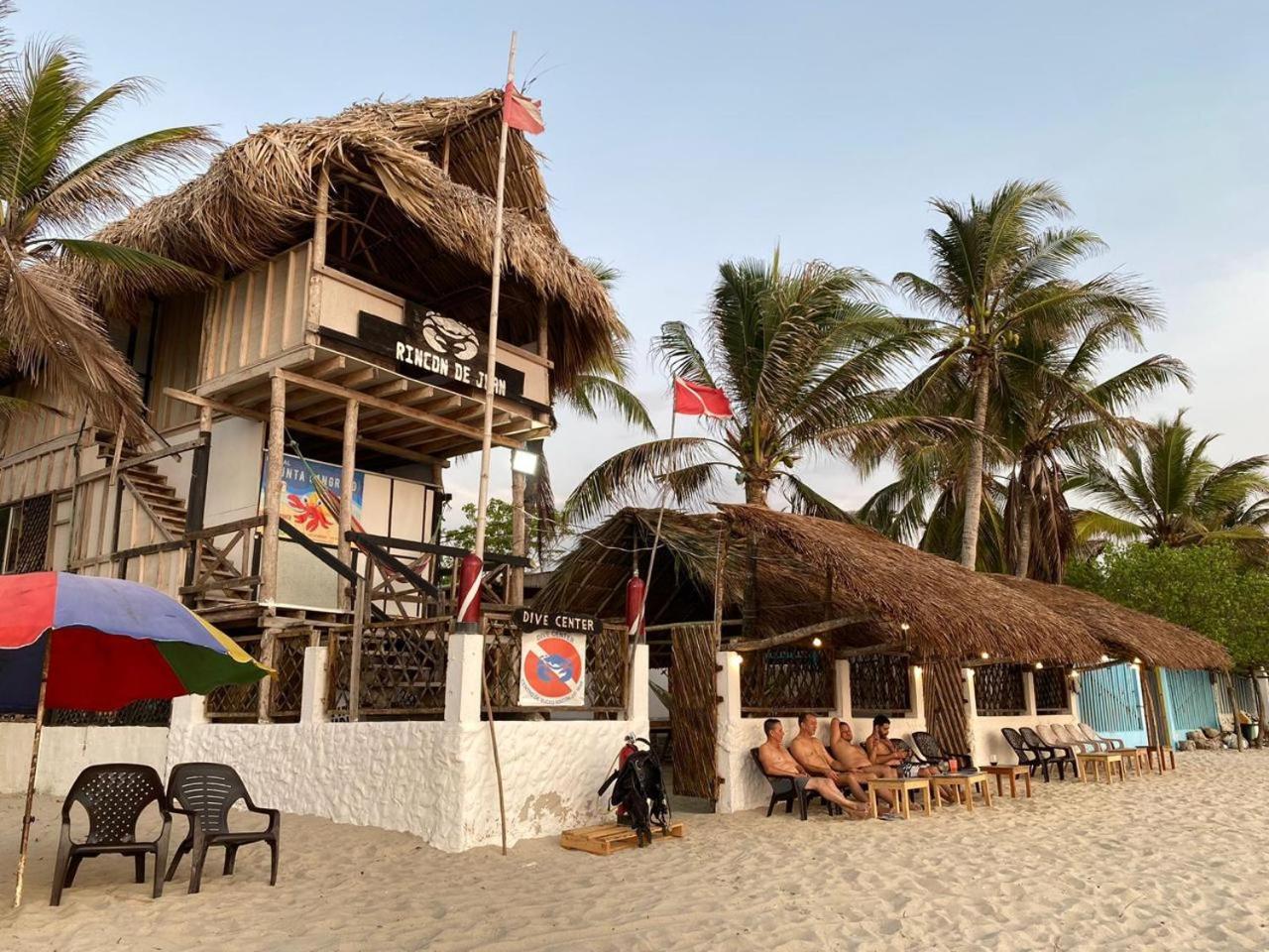 Hostal Punta Cangrejo San Onofre Exterior foto
